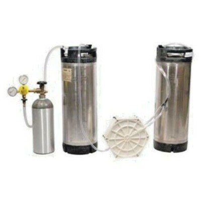 Wine Filtering Package - Rebuilt Kegs - New Nitrogen Tank and Regulator Homebrew