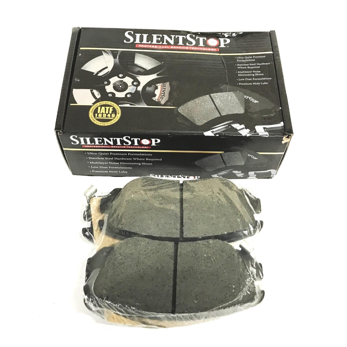 Silent Stop Brake Pad Set QX1421 NOS | eBay