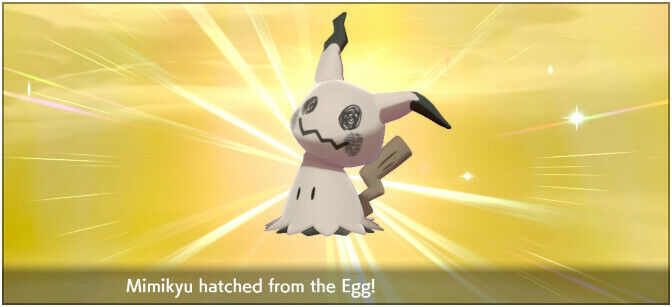 Shiny Mimikyu / Pokemon Sword and Shield / 6IV Pokemon / Shiny Pokemon