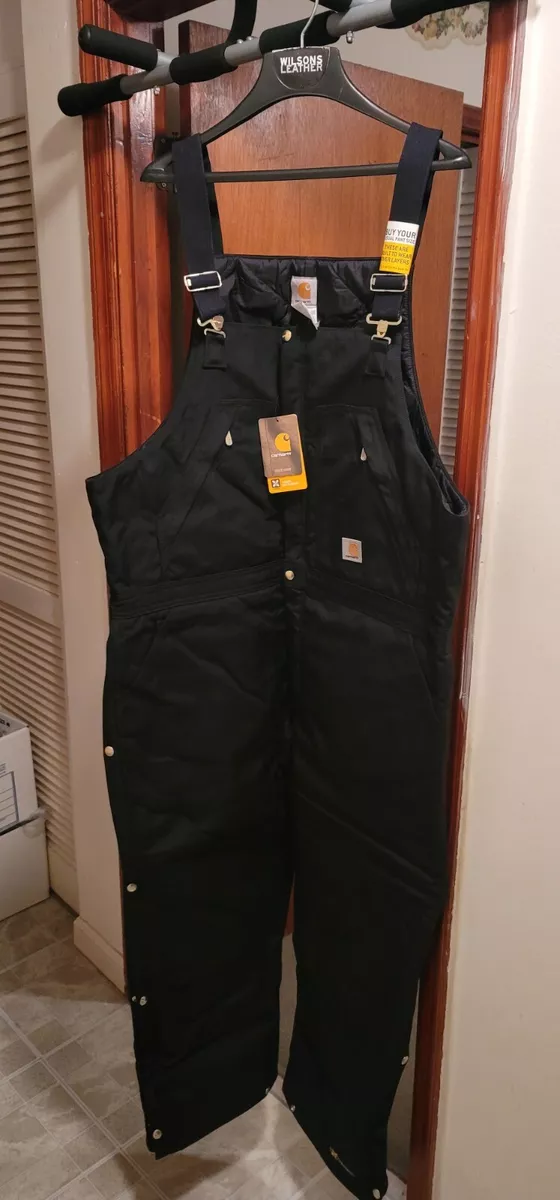 Carhartt Extremes Yukon Arctic R33 Quilted Insulated Bib Overalls Men's 46x28