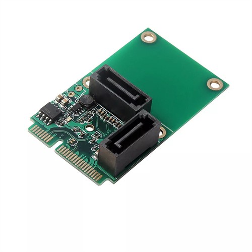 SATA 6G 2-Port Mini PCI Express Controller Card PCI-E To SATA3.0 - Picture 7 of 8