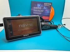 Sony NV-U73T Automotive Mountable Bundle GPS - Car Portable Navigator w/Chargers