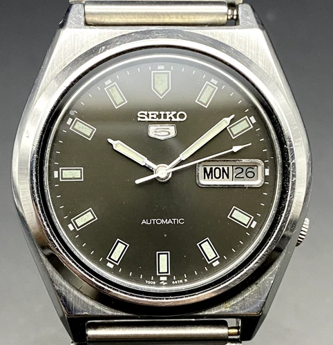 🇯🇵  SEIKO 5 Vintage Men’s Automatic Watch 7009-876A Day/Date Japan