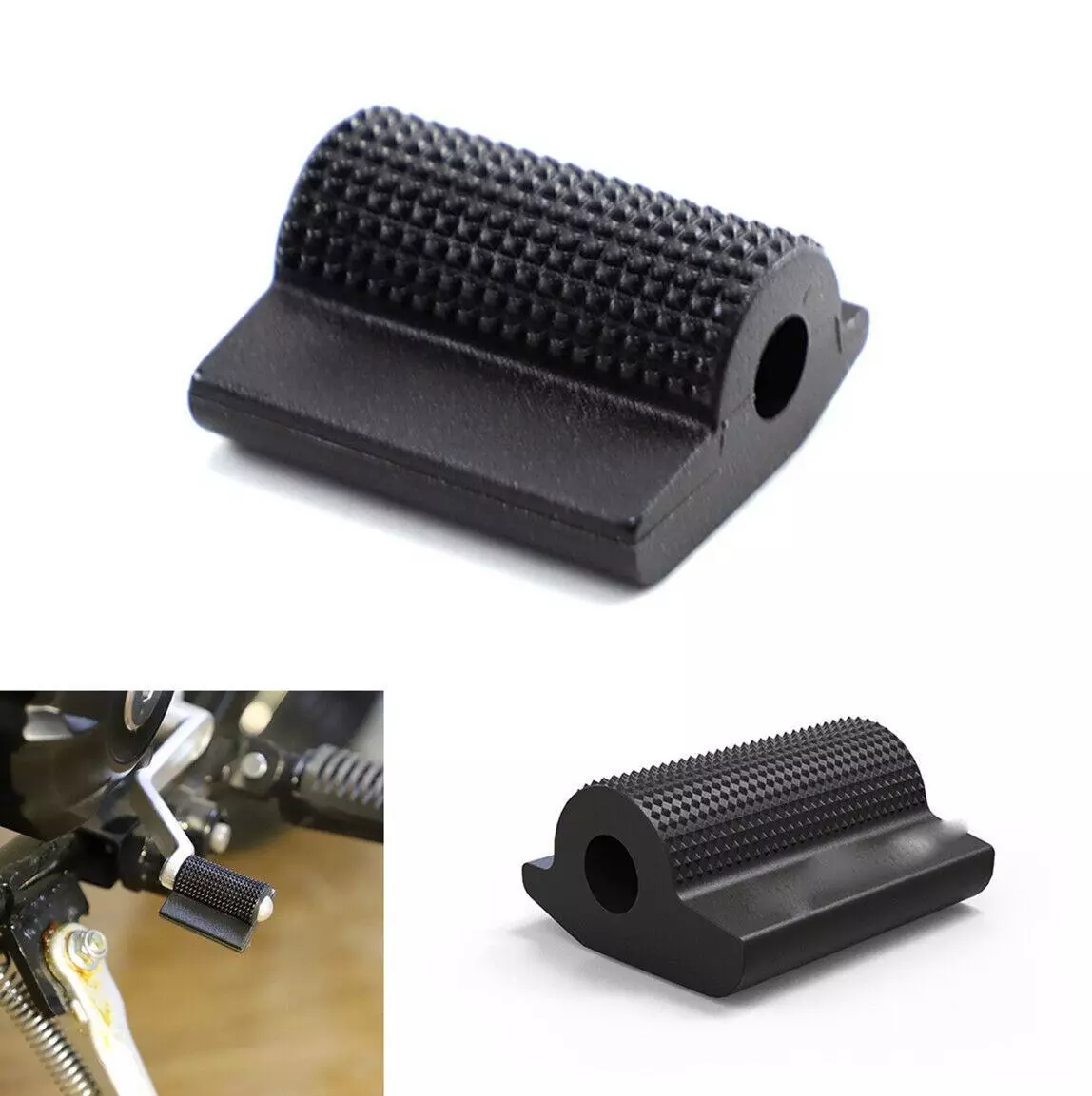 Motorcycle Gear Shift Shifter Lever Kick Start Pad Cover Rubber