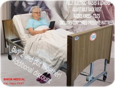 ALERTA PROFILING ELECTRIC NURSING HOME HOSPITAL BED INCLUDING  MATTRESS