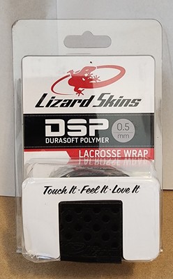 Lizard Skins DSP Dura Soft Polymer Lacrosse Wrap - 0.5 mm - Black