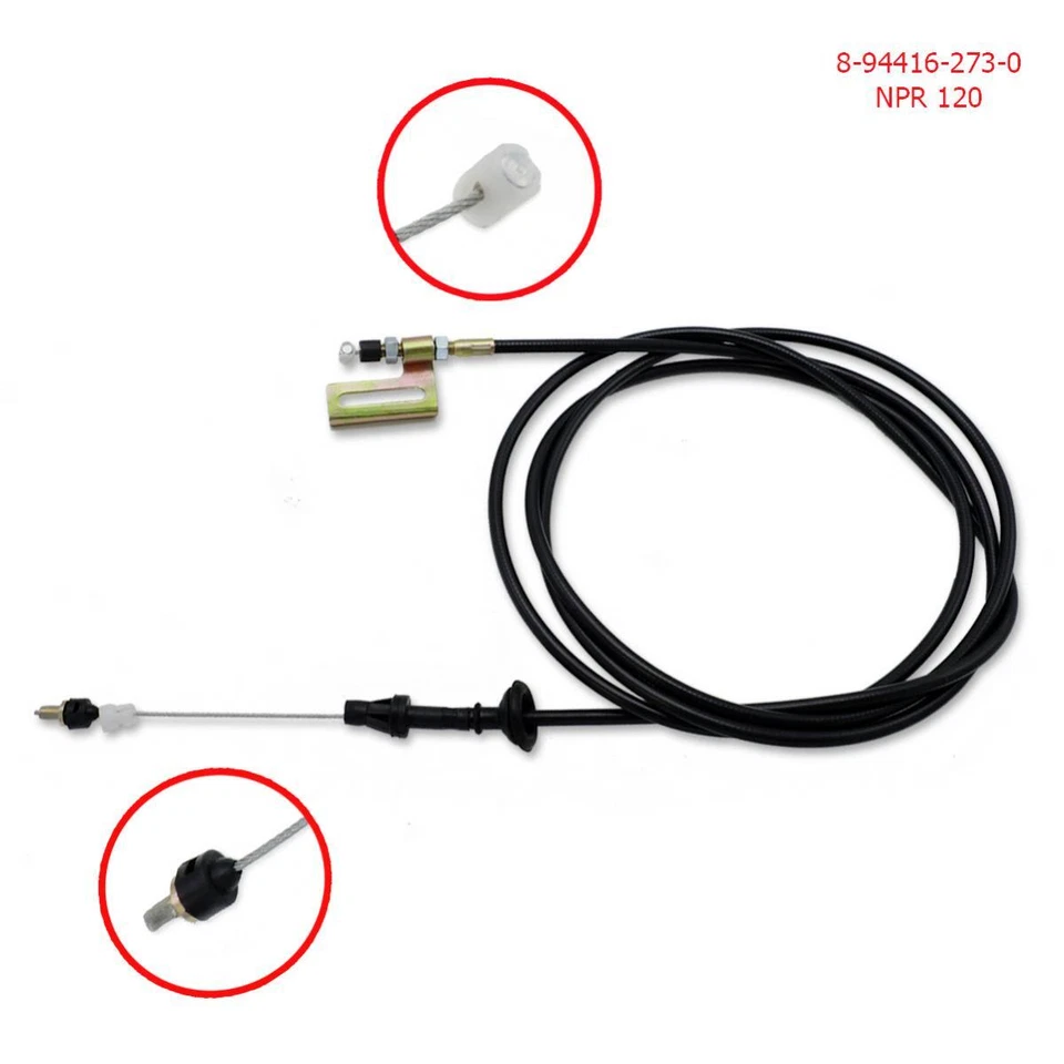1 pc. Cable acelerador para camión Isuzu NPR 120 1996-2002 Foto 4 de 4