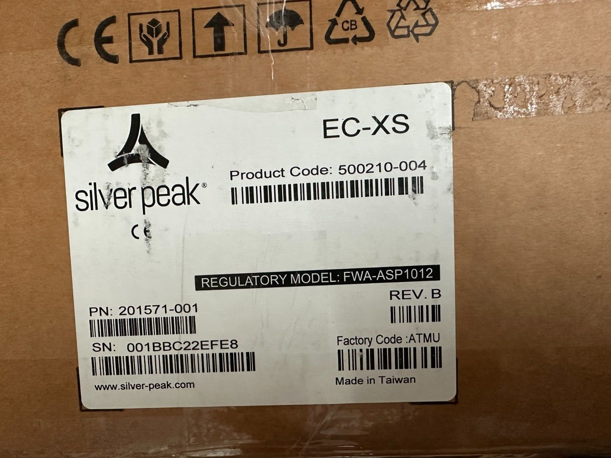 Aruba EdgeConnect EC-XS SD-WAN Gateway JM962A HPE-SILVERPEAK