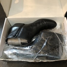 Nine West WNW7BEHAVED Black LE Size 8 M zipper booties