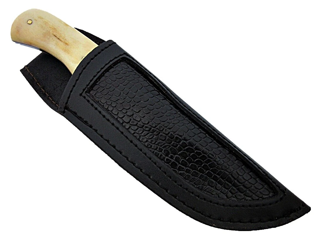 Right-Handed Bone Handle Collectible Modern Custom & Handmade Fixed Blade Knives