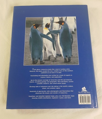 Antarctica The Blue Continent David McGonigal Lynn Woodworth Illustrated Book - Picture 2 of 12