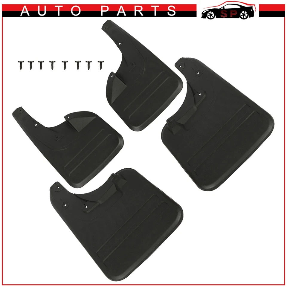 Splash Guards Mud Flaps Guards Fender Front Rear For 2010-2014 Toyota Hilux Vigo - Изображение 3 из 4