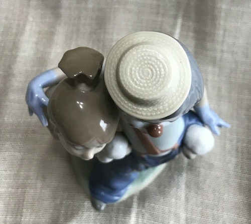 LLADRO #7686 PALS FOREVER Porcelain Figurine Original Box Retired 2000 LCS - Picture 9 of 11