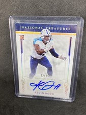 2016 National Treasures Signatures Holo Silver /25 Kevin Dodd Rookie Auto RC A3