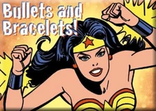 Bullets And Bracelets Wonder Woman FRIDGE MAGNET DC Comics Justice League F24