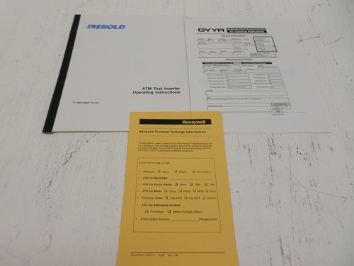 Diebold 21-017416-000A ATM Text Inserter Unit for CCTV Security Systems 010.0948 - Picture 10 of 12