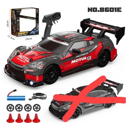 30KM/H RC Drift Auto 1/24 2.4GHz 4WD Fernbedienung Sport Racing On-Road Fahrzeug - Bild 21 von 22