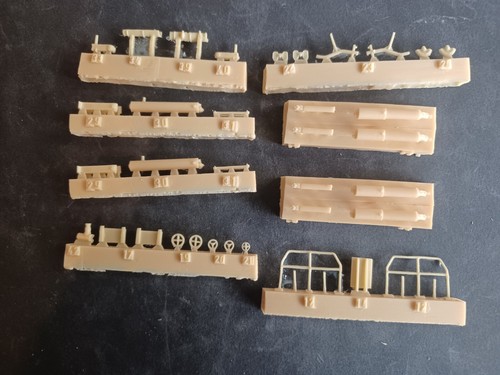   ATTACK 72327 - 12,8 cm Flakzwilling 40 - resin kit 1/72 - Foto 3 di 6