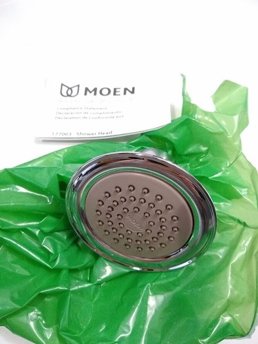 Moen 6313 1,5 GPM Einzelfunktion Duschkopf chrom - Bild 3 von 3