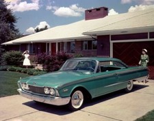 1960 Ford Starliner Classic Vintage American Car Picture Photo 4x6