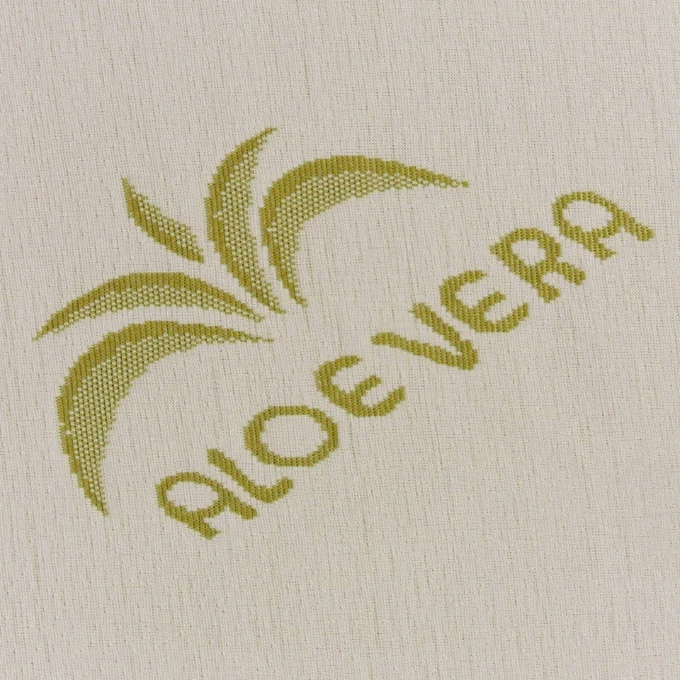 TOPPER CORRETTORE MATERASSO FOAM FLEX VISCO SFODERABILE ANTIACARO ALOE VERA - Immagine 4 di 4