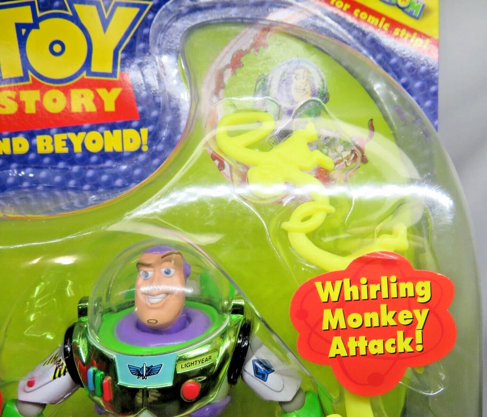 Figura Hasbro Toy Story And Beyond Tornado Buzz Lightyear nueva 2002 Disney Pixar Foto 4 de 4