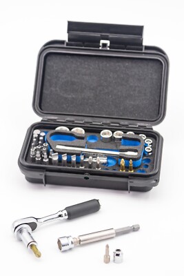 Tool-Co 1/4'' Steckschlüssel-Satz bestückt mit Koken und Wera 41tlg.