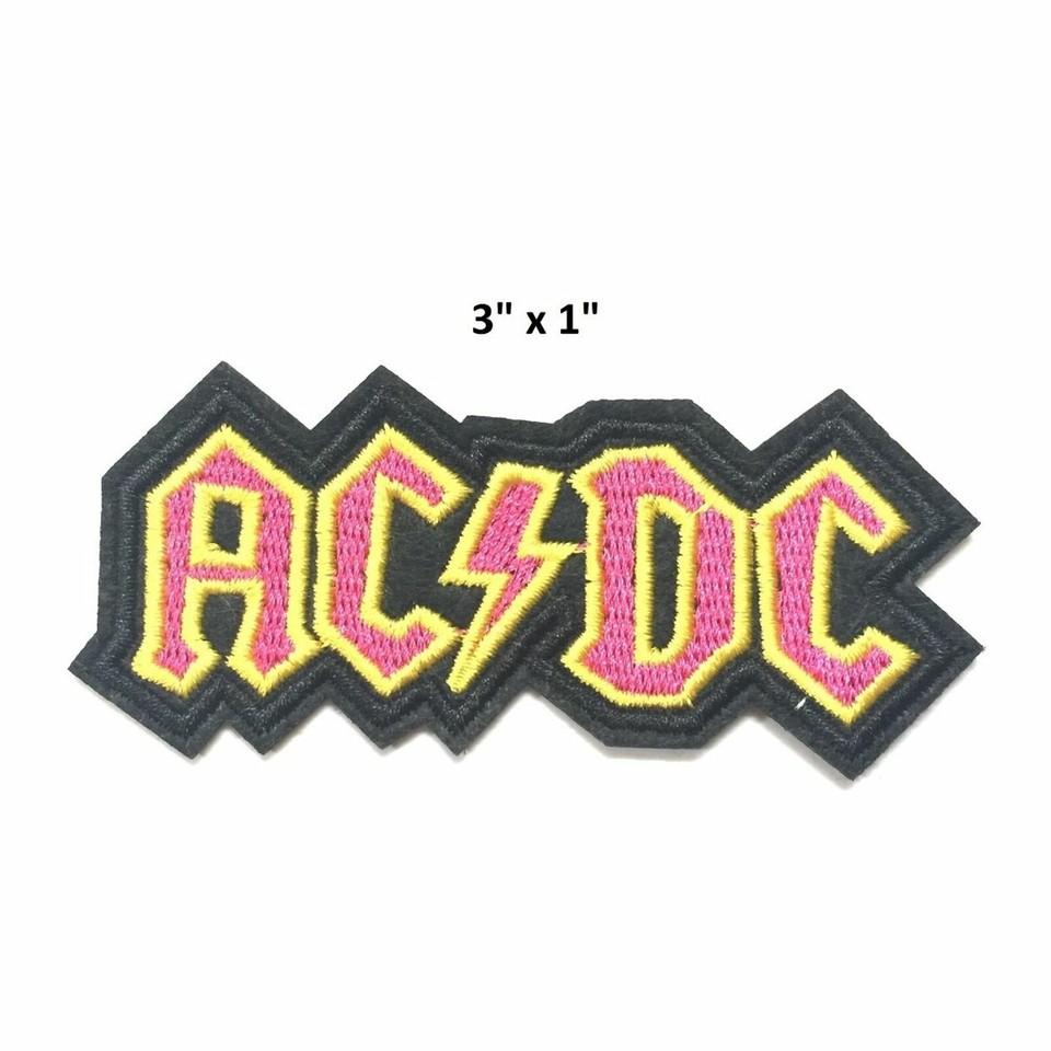 Rock Music Band Patch 8 PC Set Embroidered AC DC Led Zeppelin Metallica ...