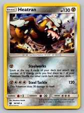 heatran pokemon card TCG Weakness / Resistance / Retreat Cost Heatran Poke Ball Reverse Holo