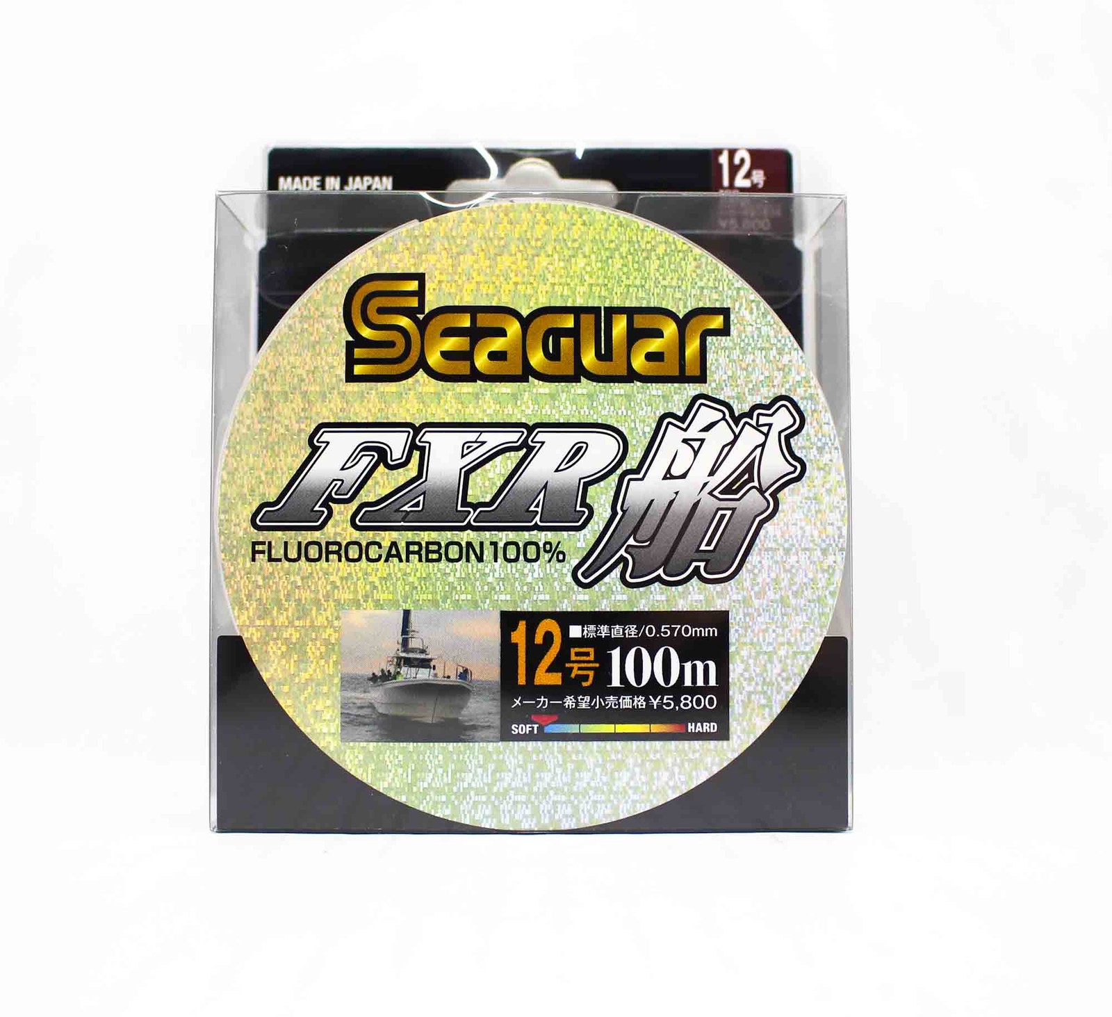 Seaguar Fluorocarbon FXR Leader Line 100m Size 12 40lb (9368)