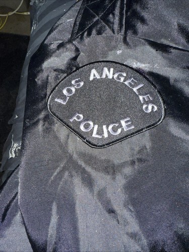 LOS ANGELES METRO-HOLLYWOOD FILM PROP - POLICE JACKET-BLUE-2XL-HEAVY NYLON - Picture 8 of 16