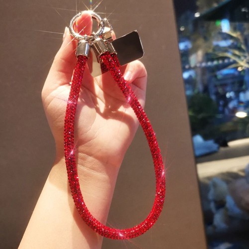 Bright Phone Wrist Straps Bling Bling Anti-lost Wrist Rope Phone Accessories - Photo 12 sur 21