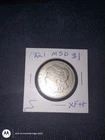 1921 S Morgan Silver Dollar No Reserve XF ++Beautiful Original
