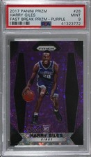 2017-18 Panini Prizm Fast Break Purple 11/75 Harry Giles #28 PSA 9 MINT 0fv8