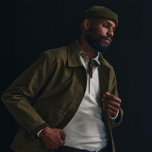Filson Jungle Cloth Work Jacket - XL - 20277934 Dark Olive Green Otter Rugged CC - Picture 9 of 9