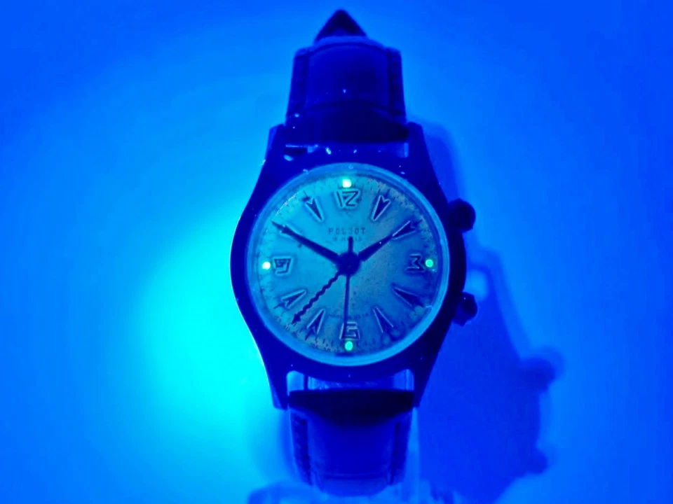 Reloj Pulsera Mecánico Poljot 2612.1 Alarma Soviética Vintage Reloj Reparado URSS Foto 3 de 4