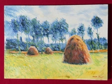 Claude Monet (handmade) Sealed Painting Oil on canvas Size 25x35 cm