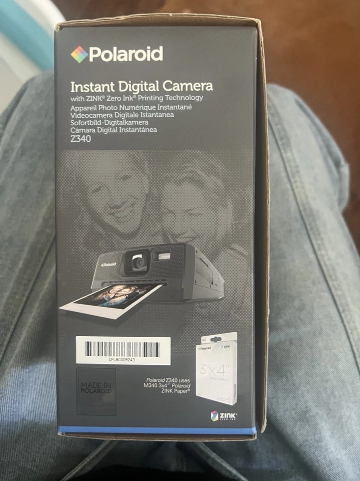 Polaroid Instant Digital Kamera Z340, Netzteil,Originalkarton - Bild 3 von 4