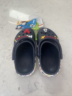 Boy's Sandals Crocs Mickey Friends Classic Clog Size c8  NEW