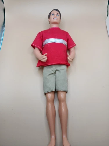 Vintage 1968 Mattel Ken Doll  Non poseable soft