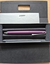 Lamy Studio Violet/Purple Limited Edition Black Ink Ballpoint Pen, Box, & Flyer