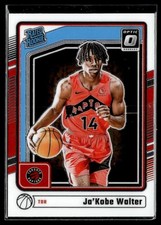 2024-25 Panini Donruss Optic Basketball Rated Rookie #283 Ja'Kobe Walter RC