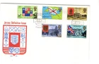 1976 JERSEY - DEFINITIVE ISSUE FDC FROM COLLECTION K37