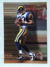 1999 Bowman's Best Isaac Bruce #32 Los Angeles Rams 