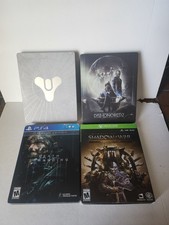PS4 Xbox 1 Steelbook Bundle Set Of 4 Games Tested Manuals Codes Dont Work
