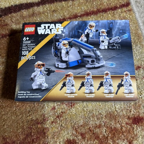 LEGO Star Wars: 332nd Ahsoka's Clone Trooper Battle Pack (75359) Retired