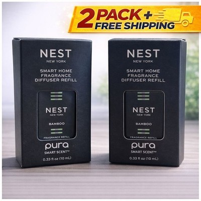 Pura Smart Fragrance Refill NEST New York Bamboo 2 Pack 0.33oz
