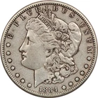 1884-S Morgan Silver Dollar $1, Extremely Fine XF