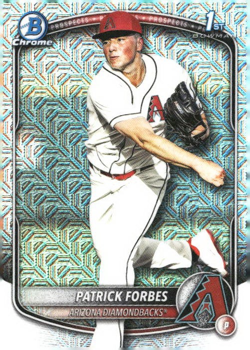 2025 Bowman Draft #BDC-89 Patrick Forbes Chrome Mojo Refractor