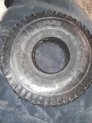 Carlisle 5160251 4.10-4NHS Replacement Tire 2 Ply Black For Lawn & Garden